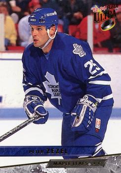 #436 Peter Zezel - Toronto Maple Leafs - 1993-94 Ultra Hockey
