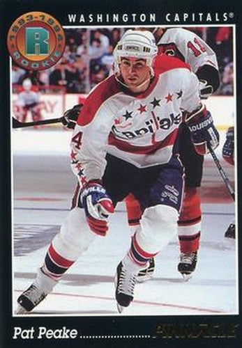 #436 Pat Peake - Washington Capitals - 1993-94 Pinnacle Hockey