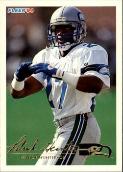 #436 Patrick Hunter - Seattle Seahawks - 1994 Fleer Football