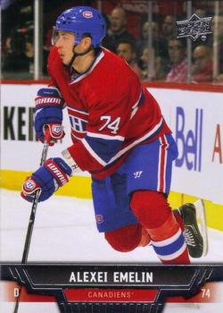 #436 Alexei Emelin - Montreal Canadiens - 2013-14 Upper Deck Hockey