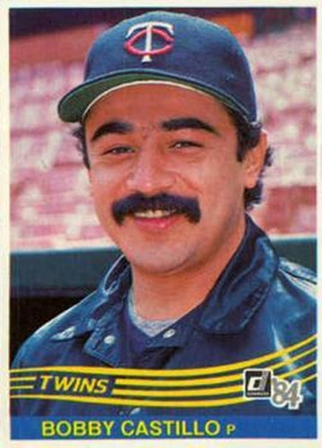 #436 Bobby Castillo - Minnesota Twins - 1984 Donruss Baseball