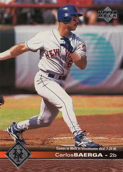 #436 Carlos Baerga - New York Mets - 1997 Upper Deck Baseball