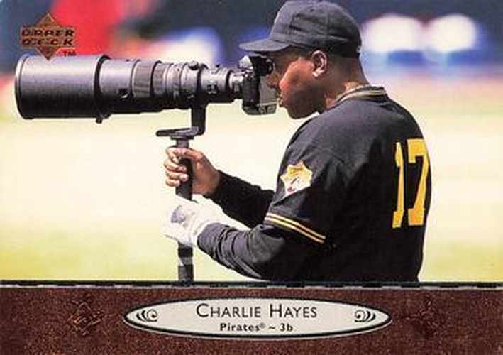 #436 Charlie Hayes - Pittsburgh Pirates - 1996 Upper Deck Baseball