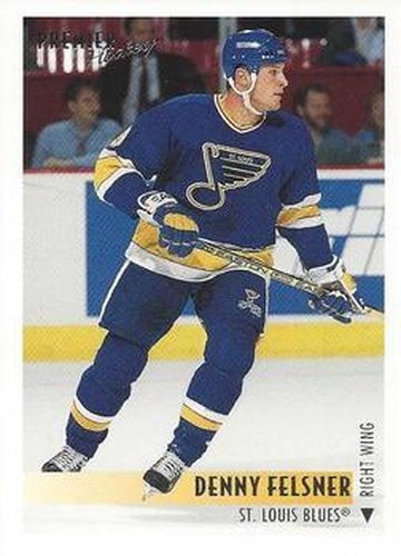 #436 Denny Felsner - St. Louis Blues - 1994-95 Topps Premier Hockey