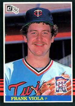 #436 Frank Viola - Minnesota Twins - 1985 Donruss Baseball