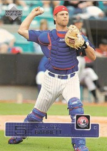 #436 Michael Barrett - Montreal Expos - 2003 Upper Deck Baseball