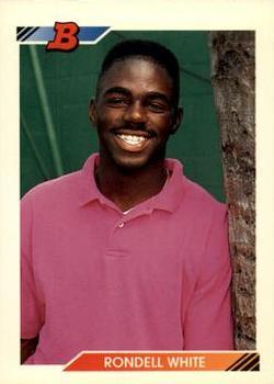 #436 Rondell White - Montreal Expos - 1992 Bowman Baseball