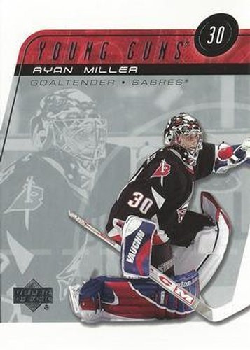#436 Ryan Miller - Buffalo Sabres - 2002-03 Upper Deck Hockey