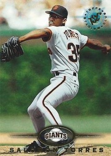 #436 Salomon Torres - San Francisco Giants - 1995 Stadium Club Baseball
