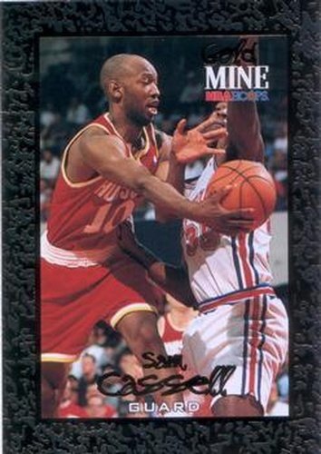 #436 Sam Cassell - Houston Rockets - 1994-95 Hoops Basketball