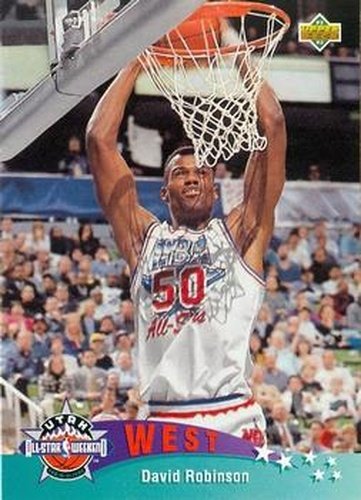 #436 David Robinson - San Antonio Spurs - 1992-93 Upper Deck Basketball
