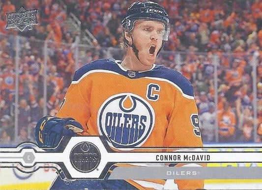 #436 Connor McDavid - Edmonton Oilers - 2019-20 Upper Deck Hockey
