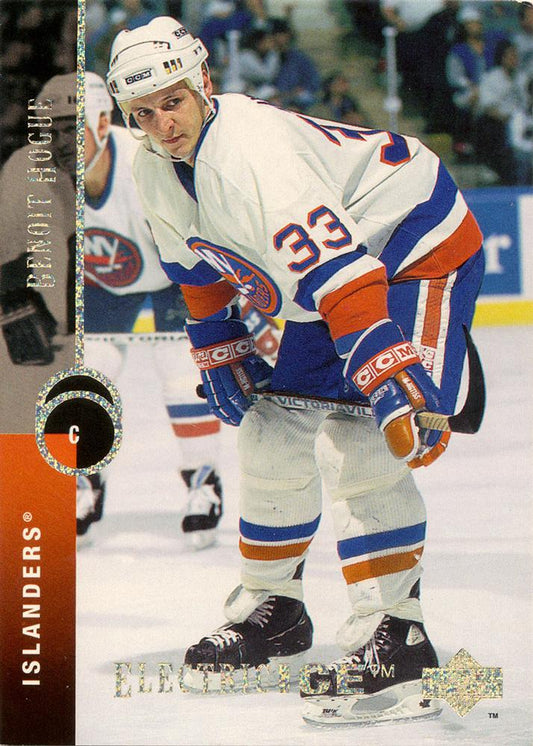 #436 Benoit Hogue - New York Islanders - 1994-95 Upper Deck Hockey - Electric Ice