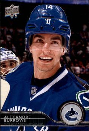#436 Alexandre Burrows - Vancouver Canucks - 2014-15 Upper Deck Hockey