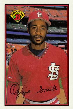 #436 Ozzie Smith - St. Louis Cardinals - 1989 Bowman Baseball