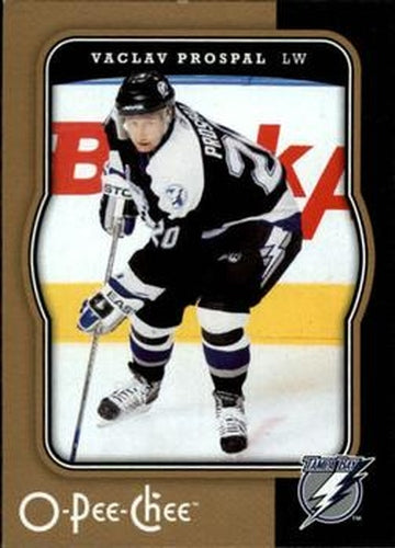 #436 Vaclav Prospal - Tampa Bay Lightning - 2007-08 O-Pee-Chee Hockey