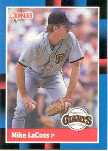 #436 Mike LaCoss - San Francisco Giants - 1988 Donruss Baseball