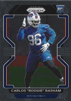 #436 Carlos "Boogie" Basham - Buffalo Bills - 2021 Panini Prizm Football
