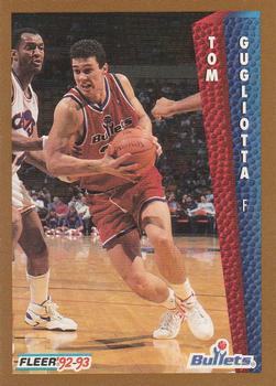 #437 Tom Gugliotta - Washington Bullets - 1992-93 Fleer Basketball