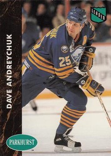 #437 Dave Andreychuk - Buffalo Sabres - 1991-92 Parkhurst Hockey