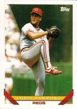 #437 Chris Hammond - Cincinnati Reds - 1993 Topps Baseball
