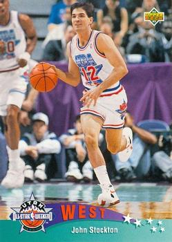 #437 John Stockton - Utah Jazz - 1992-93 Upper Deck Basketball