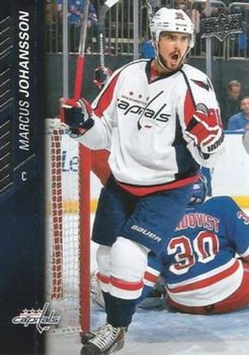 #437 Marcus Johansson - Washington Capitals - 2015-16 Upper Deck Hockey
