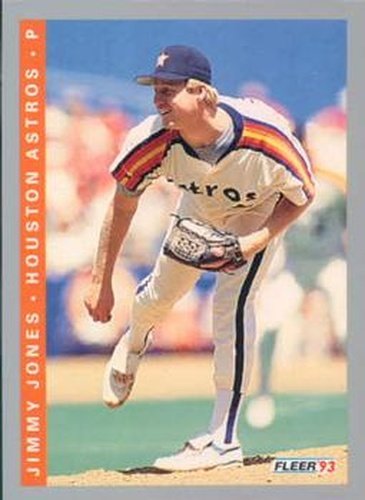 #437 Jimmy Jones - Houston Astros - 1993 Fleer Baseball