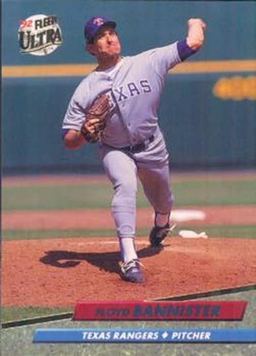 #437 Floyd Bannister - Texas Rangers - 1992 Ultra Baseball