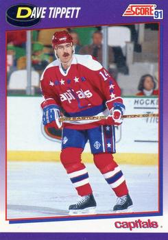 #437 Dave Tippett - Washington Capitals - 1991-92 Score American Hockey