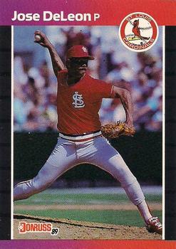#437 Jose DeLeon - St. Louis Cardinals - 1989 Donruss Baseball