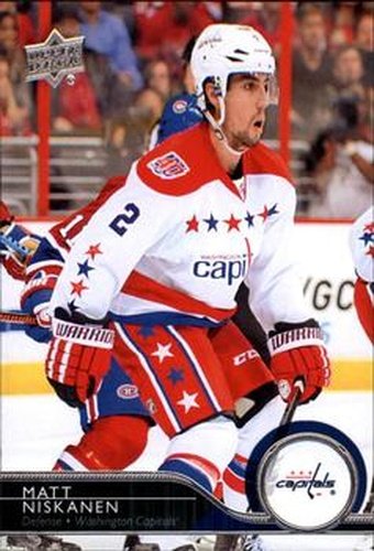 #437 Matt Niskanen - Washington Capitals - 2014-15 Upper Deck Hockey