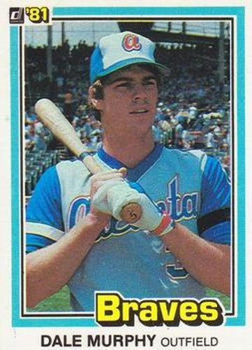 #437 Dale Murphy - Atlanta Braves - 1981 Donruss Baseball