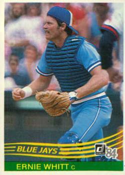 #437 Ernie Whitt - Toronto Blue Jays - 1984 Donruss Baseball