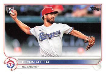 #437 Glenn Otto - Texas Rangers - 2022 Topps Baseball