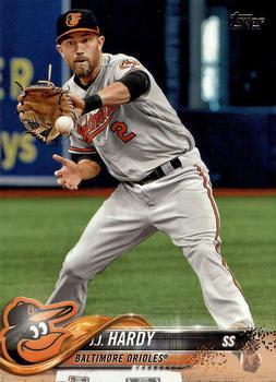 #437 J.J. Hardy - Baltimore Orioles - 2018 Topps Baseball