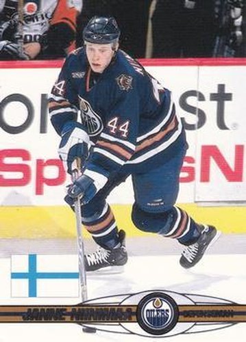 #437 Janne Niinimaa - Edmonton Oilers - 2000-01 Pacific Hockey