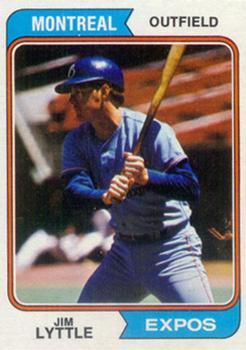 #437 Jim Lyttle - Montreal Expos - 1974 Topps Baseball