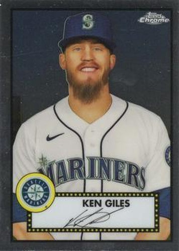 #437 Ken Giles - Seattle Mariners - 2021 Topps Chrome Platinum Anniversary Baseball