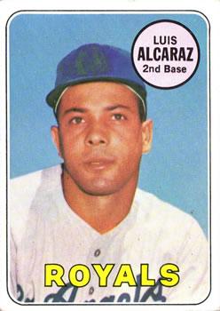 #437 Luis Alcaraz - Kansas City Royals - 1969 Topps Baseball