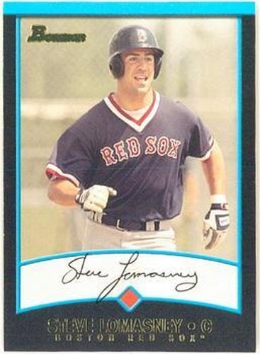 #437 Steve Lomasney - Boston Red Sox - 2001 Bowman Baseball