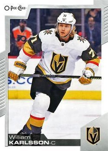 #437 William Karlsson - Vegas Golden Knights - 2020-21 O-Pee-Chee Hockey