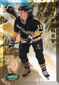 #437 Dmitri Mironov - Pittsburgh Penguins - 1995-96 Parkhurst International Hockey