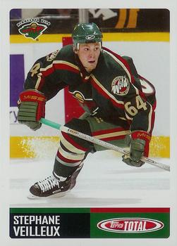 #437 Stephane Veilleux - Minnesota Wild - 2002-03 Topps Total Hockey