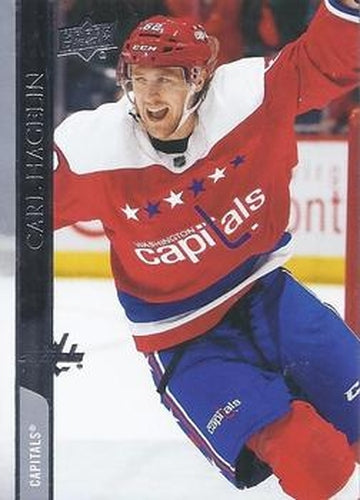 #437 Carl Hagelin - Washington Capitals - 2020-21 Upper Deck Hockey