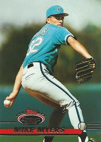 #437 Mike Myers - Florida Marlins - 1993 Stadium Club Baseball