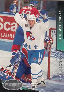 #437 Claude LaPointe - Quebec Nordiques - 1993-94 Parkhurst Hockey