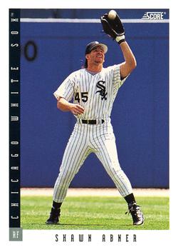 #437 Shawn Abner - Chicago White Sox - 1993 Score Baseball