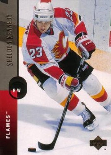 #437 Sheldon Kennedy - Calgary Flames - 1994-95 Upper Deck Hockey