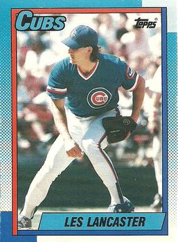 #437 Les Lancaster - Chicago Cubs - 1990 O-Pee-Chee Baseball